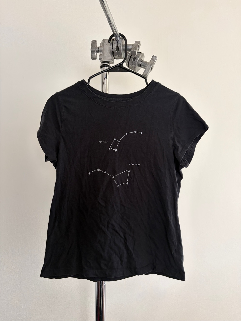 Universal Thread Black Constellation Graphic Tee